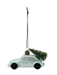 House Doctor - Christmas Ornament, Hdcar, Light Bl - J&otilde;ulukuulid ja kuuseehted - ONE SIZE