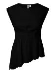 Pieces - Pcmalie Sl Asymetric Top Jrs D2D - Varrukateta - XS