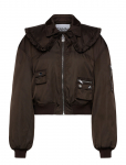 Ganni - Demitasse Duchesse Nylon Bomber Jacke - Bomber-jakid - 38