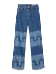 Vero Moda - Vmtessa Hr Wide Laser Dnm Jeans Ra3054 - Laiad - 28 x 34