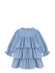 Fliink - Connie Ruffle Dress - Pikkade varrukatega vabaajakleidid - 122