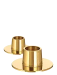 Ester & Erik - Candle Holder 2-Pack - K&uuml;&uuml;nlajalad - H:2.3CM