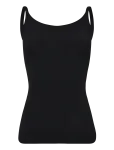 LYKKELAND Ateli&eacute;r - Second Skin Cami Top - Black - Topid - 38-40