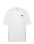Maison Kitsune - Bold Fox Head Patch Oversize Polo - L&uuml;hikeste varrukatega - XL