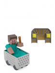 Minecraft - Minecraft Minecart Rc & Steve, Wheelie Stunt & Turbo Boost, Lights & Digital Item Code - M&auml;ngukomplektid - ONE SIZE