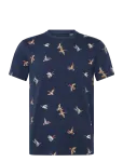 Polo Ralph Lauren - 26/1 Printed Jersey-Knt-T-Shirt - L&uuml;hikeste varrukatega - M