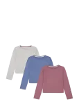 Abercrombie Kids - 3E-3Pk Ls Tee - Pikkade varrukatega T-s&auml;rgid - 155/159