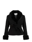 Vila - Vimetil L/S Belted Short Coat/Ka - Talvemantlid - 42