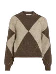 ROUGE EDIT - Rouargyle L/S O-Neck Knit - Džemprid - M