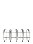 House Doctor - Rack, Hdcleo, Silver Finish - Konksud ja nagid - 50X22X5.5CM