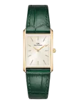 Daniel Wellington - Bound 22X32 Green Croc Leather G Champagne Sunray - Analoogkellad - 22X32MM