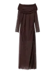Noella - N-Melani Ls Dress - Maksikleidid - S