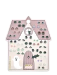Mimi & Lula - Stick-On Earrings 30 Pairs - Haunted House - K&otilde;rvar&otilde;ngad - ONE SIZE
