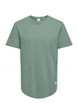 ONLY & SONS - Onsmatt Longy Ss Tee Noos - L&uuml;hikeste varrukatega - L