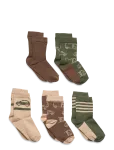 Minymo - Sock W. Pattern (5-Pack) - Sokid - 23\26