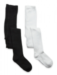 Minymo - Stocking - Bamboo Rib (2-Pack) - Sukkp&uuml;ksid - 140\146