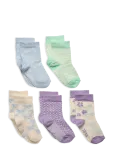 Minymo - Socks W. Pattern (5-Pack) - Sokid - 15/18