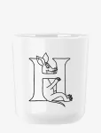 RIG-TIG - Moomin Abc Mugg - H 0.2 L. Moomin White - Espressotassid - 20 CL