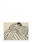 The Poster Club - The Poster Club X Sofia Lind - Waiting - Black & White - 50X70CM