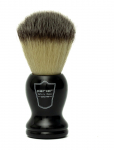 Parker - Black Handle Synthetic Bristle Shave Brush - Habemeajamispintslid - ONE SIZE