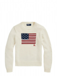 Polo Ralph Lauren - Flag Cotton Crewneck Sweater - Džemprid - XL