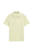 Tom Tailor - Basic Polo With Contrast - L&uuml;hikeste varrukatega - M