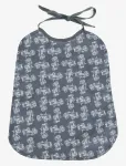 Smallstuff - Eating Bib, Large, Dark Grey Tractor - Varrukateta pudip&otilde;lled - ONE SIZE 15 cm