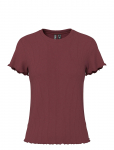 Pieces - Pcnicca Ss O-Neck Top Jrs Noos - L&uuml;hikeste varrukatega - XS