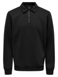 ONLY & SONS - Onsceres 1/4 Zip Sweat Polo - Dressipluusid - S