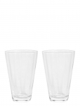 OYOY Living Design - Yuka Groove Glass - Pack Of 2 - Joogiklaasid - 18 CL x 7
