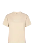 Aim&acute;n - Serif Boxy T-Shirt - L&uuml;hikeste varrukatega - S