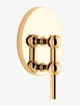 STOFF Nagel - Stoff Nagel Wall Hanger - Solid Brass - K&uuml;&uuml;nlajalad - 14.5X11CM