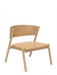 H&uuml;bsch - Oblique Lounge Chair Seat Natural - Toolid - ONE SIZE