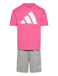 Adidas Sportswear - Lk Bl T-Set 160 - Komplektid l&uuml;hikeste varrukatega T-s&auml;rgiga - 128