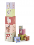 Kid's Concept - Cubes Paper 1-10 Aiden - Virnastatavad klotsid - ONE SIZE