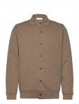 Lindbergh - Jersey Button Through Pique L/S - Vabaaja s&auml;rgid - XXL