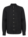 Casual Friday - Cfanton Bd Ls Linen Shirt - Linased s&auml;rgid - S