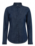 MOS MOSH - Mmmattie Flip Denim Shirt - Pikkade varrukatega - L