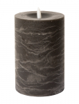 C'est Bon - Rustic Finish Led Pillar Candle - LED-k&uuml;&uuml;nlad - H15CM