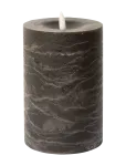 C'est Bon - Rustic Finish Led Pillar Candle - LED-k&uuml;&uuml;nlad - H15CM
