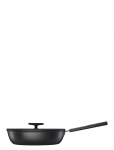 Fiskars - Hard Face Saut&eacute; Pan 28Cm W/Lid - Praepannid - 28 CM
