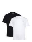 Calvin Klein Jeans - Ss Woven Label Tee 2Pk - L&uuml;hikeste varrukatega - M