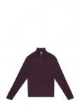 Calvin Klein - Ls 100% Merino Qz 14Gg - Poolpika lukuga džemprid - XL