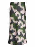 Calvin Klein - Printed Satin Midi Slip Skirt - P&otilde;lveni ja midiseelikud - XXL