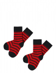 FUB - 2-Pack Classic Stripe Socks - Sokid - 19/21