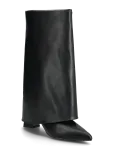 Bianco - Biamaralyn Fold Over Boot Faux Leather - P&otilde;lveni saapad - 39