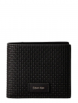 Calvin Klein - Embossed Woven Billfold W/ Coin - Klassikalised rahakotid - ONE SIZE