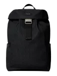 Calvin Klein - Embossed Woven Flap Backpack - Seljakotid - ONE SIZE