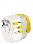 Go Travel - Worldwide Adaptor + Usb - Reisitarvikud - ONE SIZE