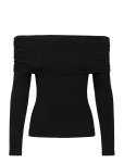 Kaffe - Kaaubree Offshoulder T-Shirt - Pikkade varrukatega - XXL